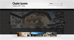 Desktop Screenshot of chalet-jasmin.com